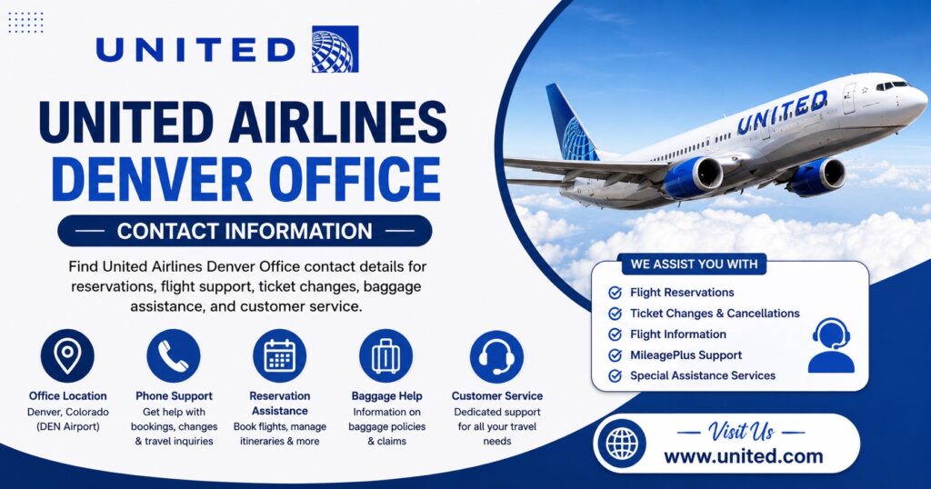 United Airlines Denver Office Contact Information